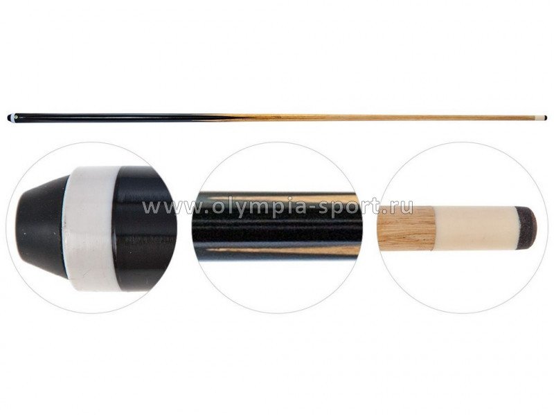 Кий / пул 1-pc Ramin (черный)