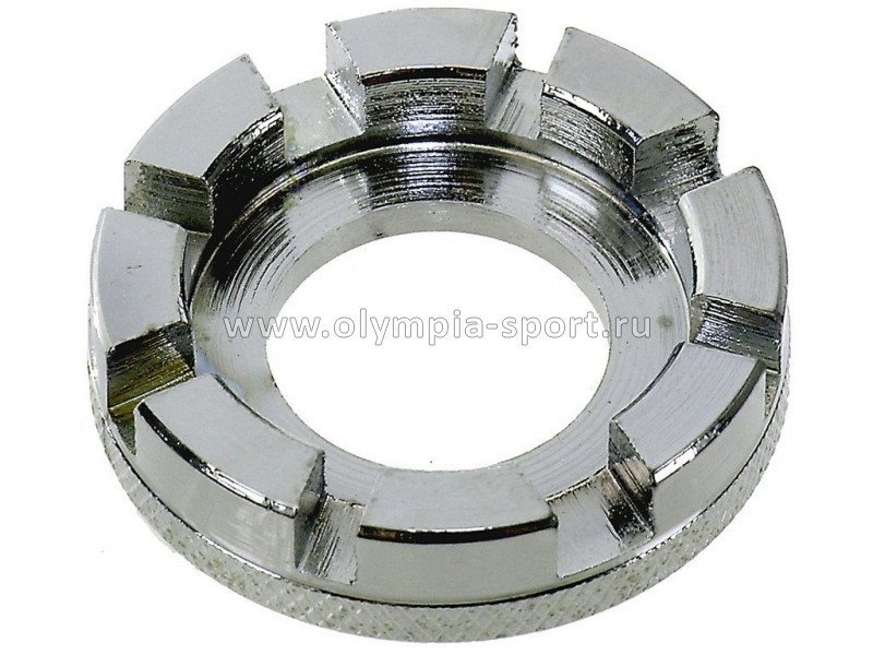 Ключ спицевой (8/10/11/12/13/14G) круглый серебр.