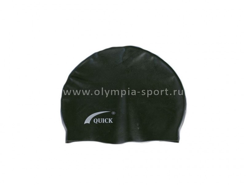 Шапочка для плавания Swim Team силикон, SC-ц черный