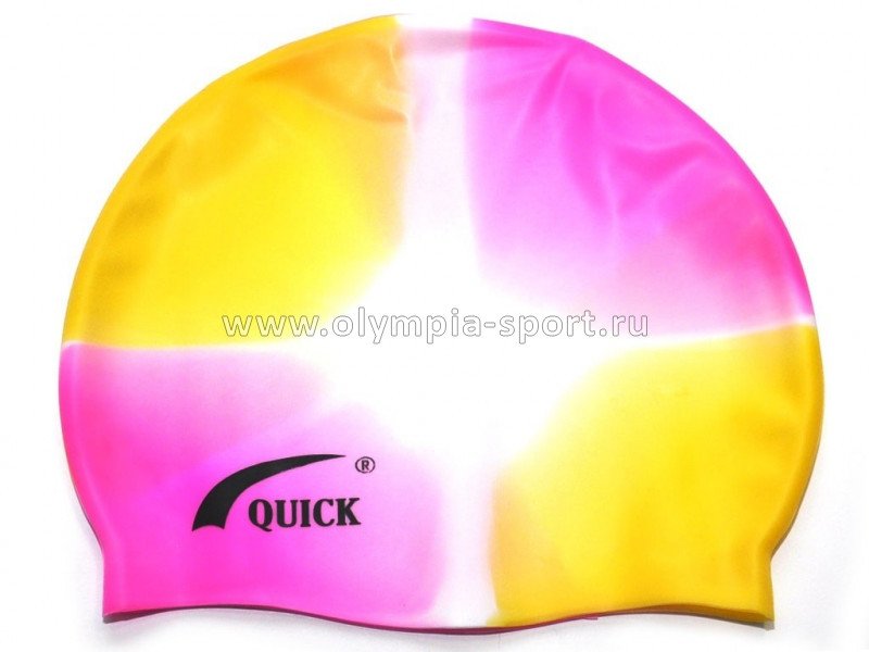 Шапочка для плавания Swim Team силикон, SC-Ц3 мультицвет