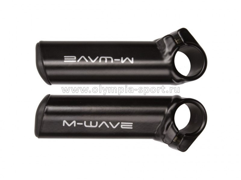 Рога алюм. прямые., черн., коротк., сварные M-WAVE