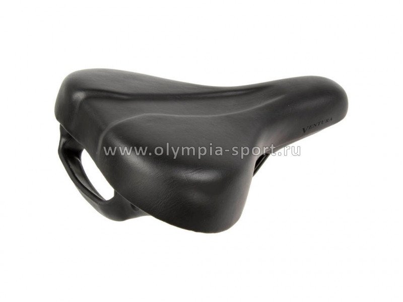 Седло Ventura комфорт, 260*200, эластмер/пруж., с рукояткой