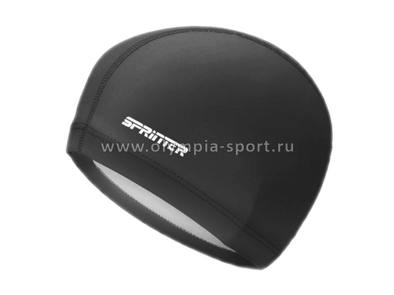 Шапочка для плавания Sprinter PU1117, комбинированная