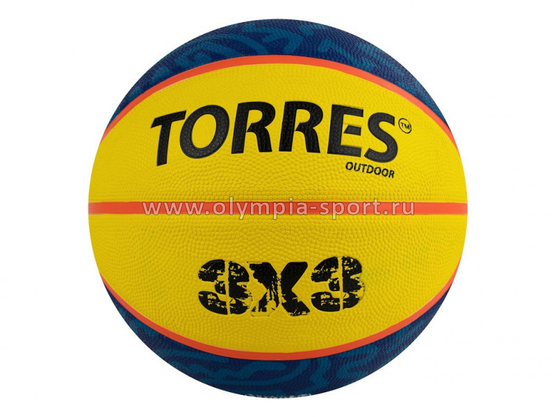 Мяч баскетбольный TORRES 3х3 Outdoor, р.6