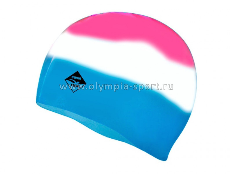 Шапочка для плавания Swim Team силикон, SC-Ц4 мультицвет