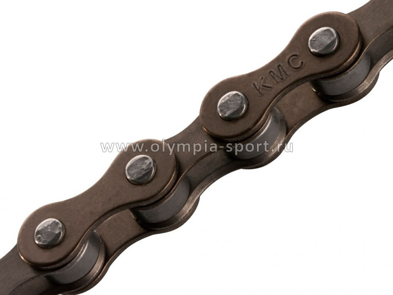 Цепь S1 KMC 1/2"x1/8" 118 зв. для 1-скор.