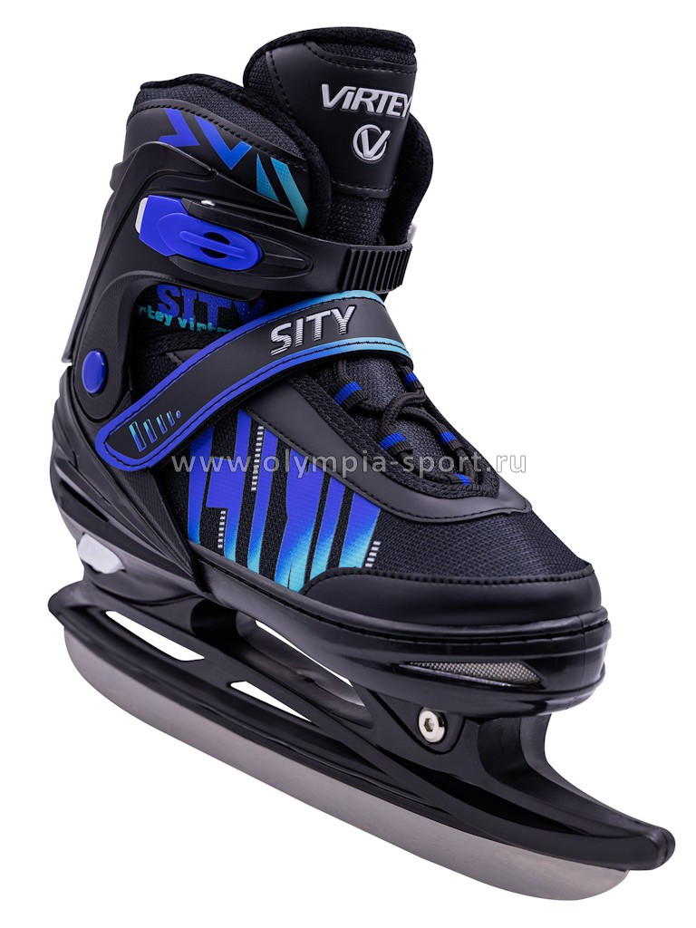 Коньки ледовые раздвижные Virtey SITY New