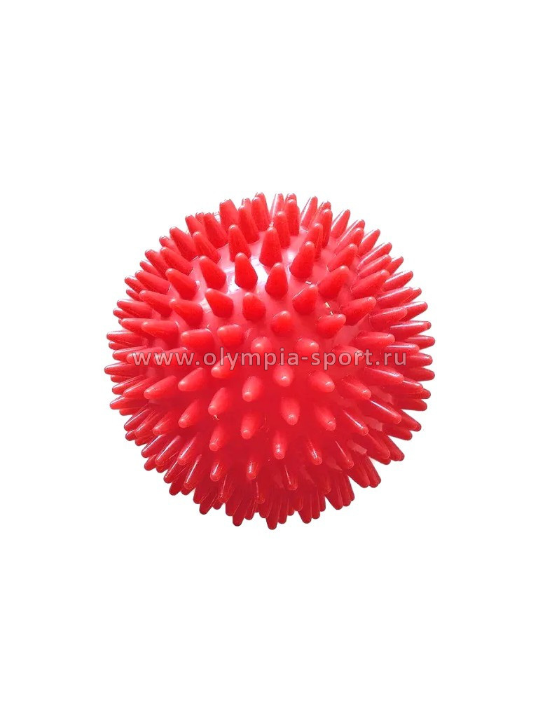 Мяч массажный надувной д.7см (красный)