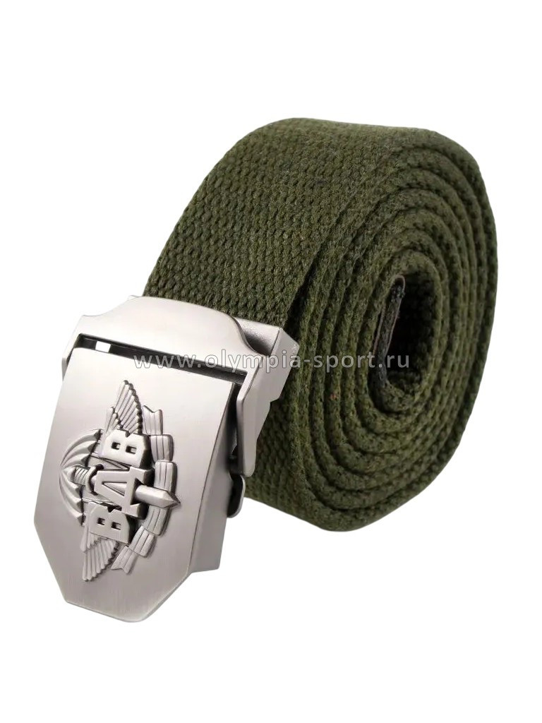 Ремень Следопыт ВДВ 1400*36мм текстиль, зеленый