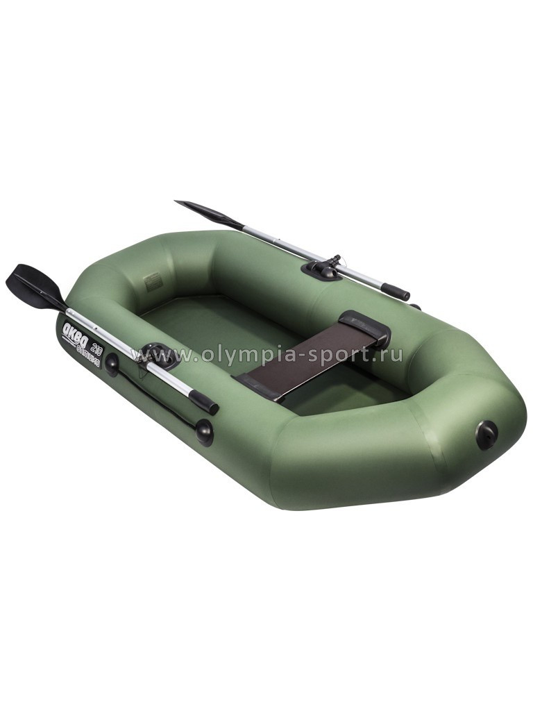 Лодка Аква Оптима 210 зеленый