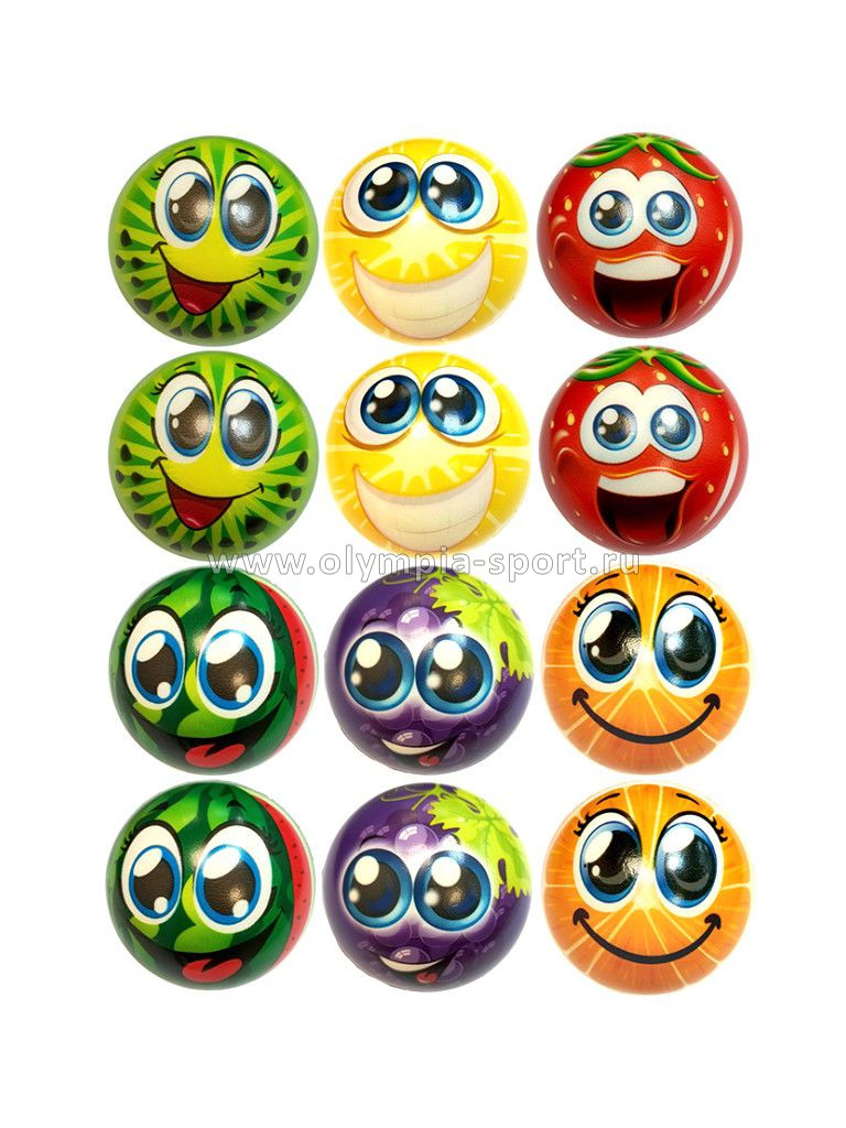 Эспандер кистевой мяч ПУ 7,6см (игровые мячи) E43822