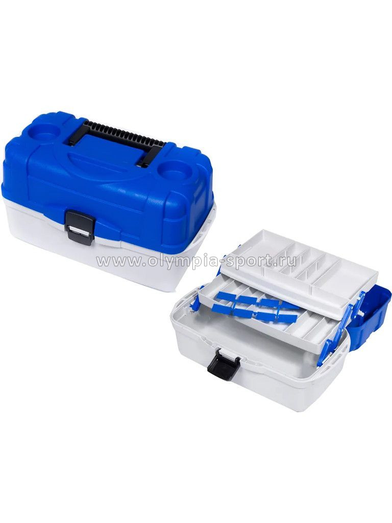 Ящик рыбол. пласт. Salmo 27012 (2-х полочн.)