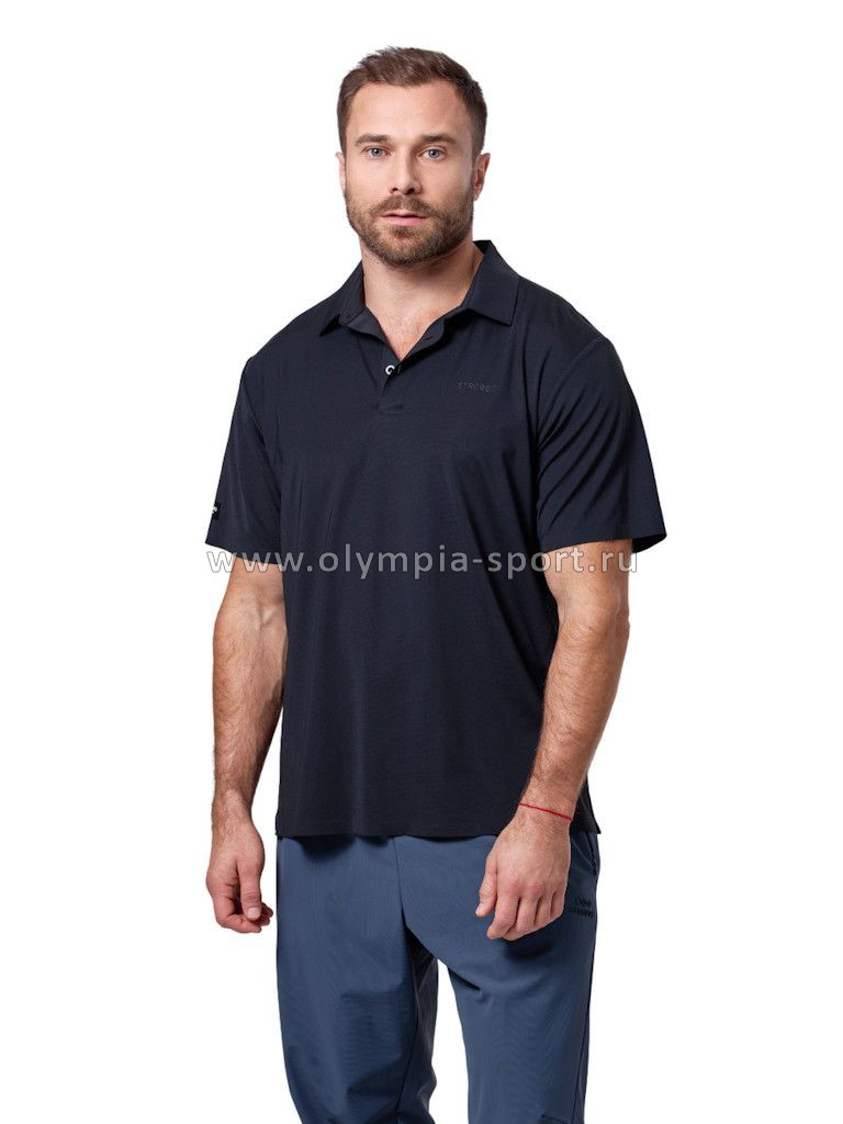 Рубашка-поло мужская Strobbs E2391-3 черный