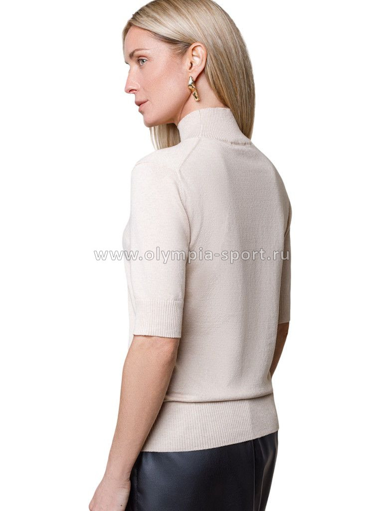 Свитер женский D34.201 бежевый меланж