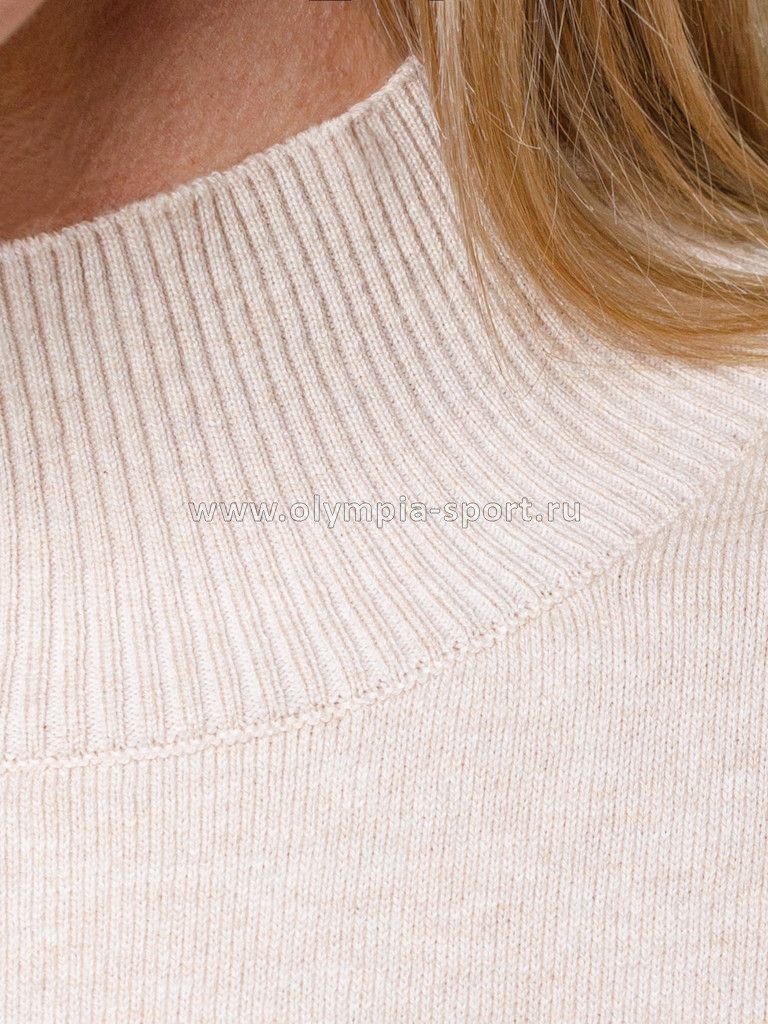 Свитер женский D34.201 бежевый меланж