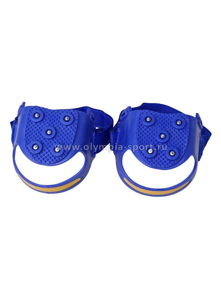 Антигололед детский под пятку синий L