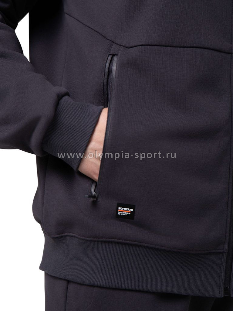 Толстовка мужская Strobbs E2472-1 темно-серый