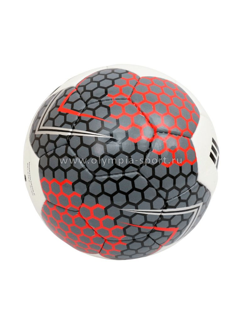 Мяч футбольный Ingame Training, №5 бело-красно-серый IFB-129